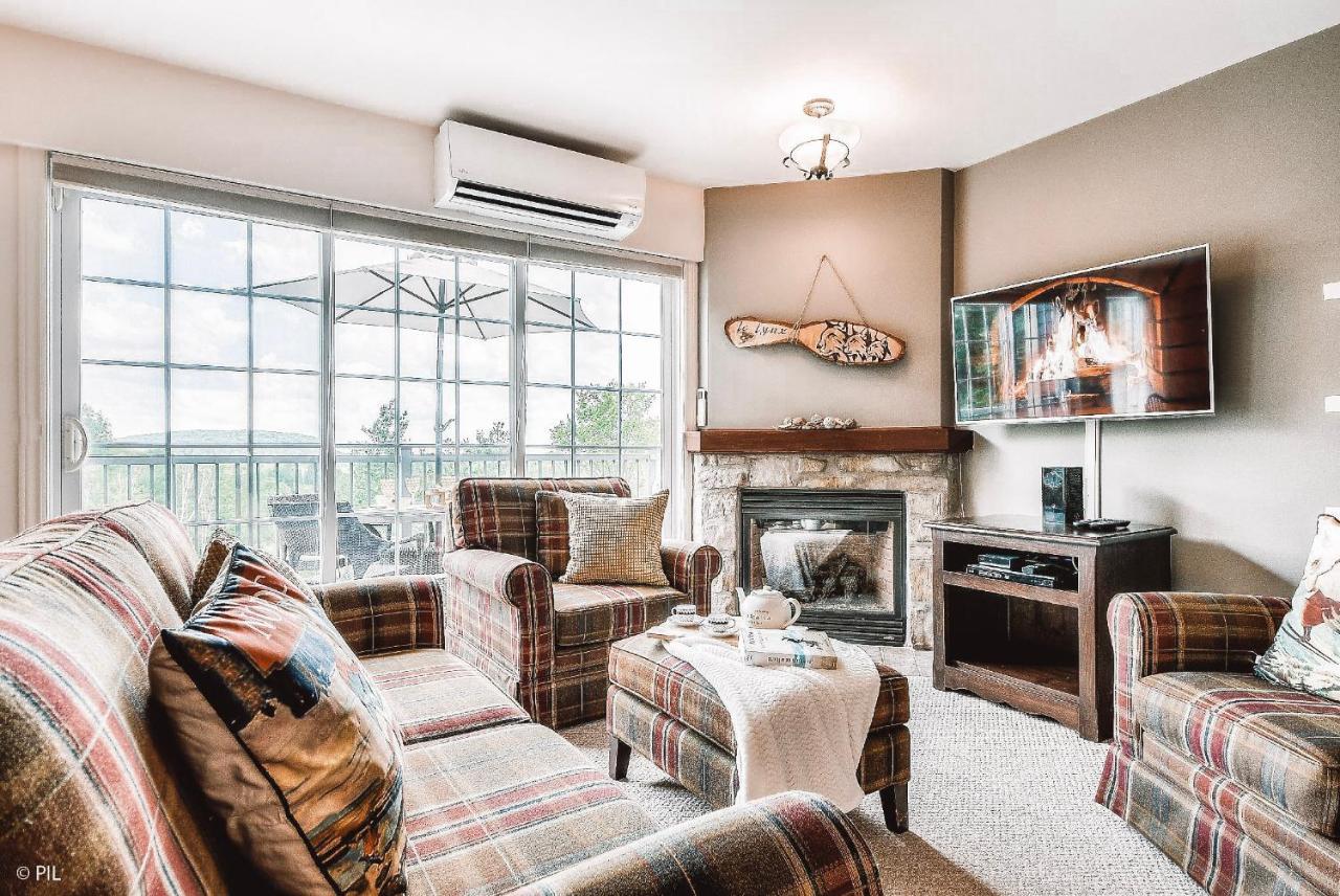 Mont-Blanc Ski Inout Condo W Pool Beach Access Saint-Faustin Экстерьер фото